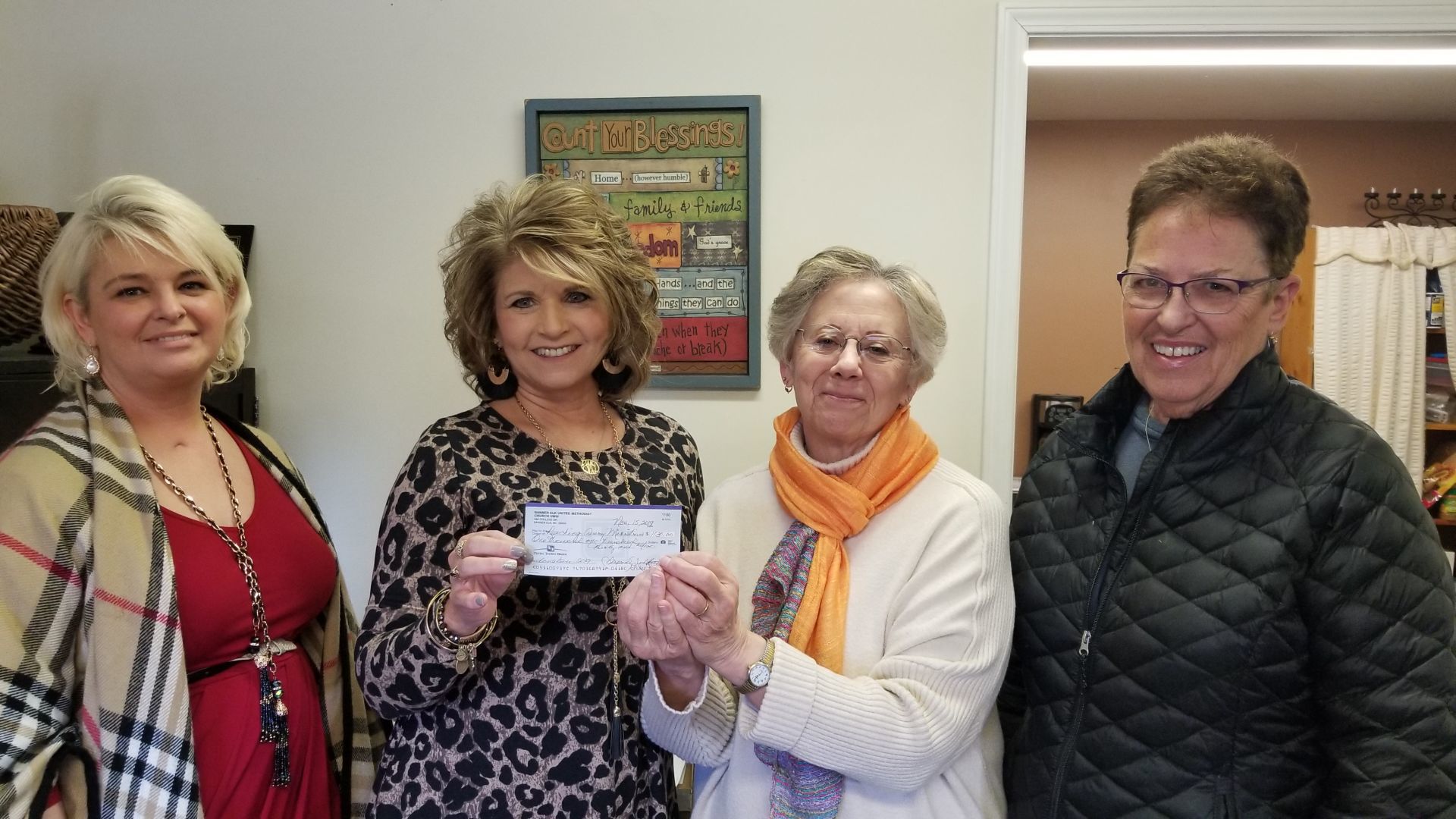 RAM receives $1,130 donation